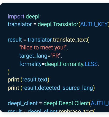 DeepL API