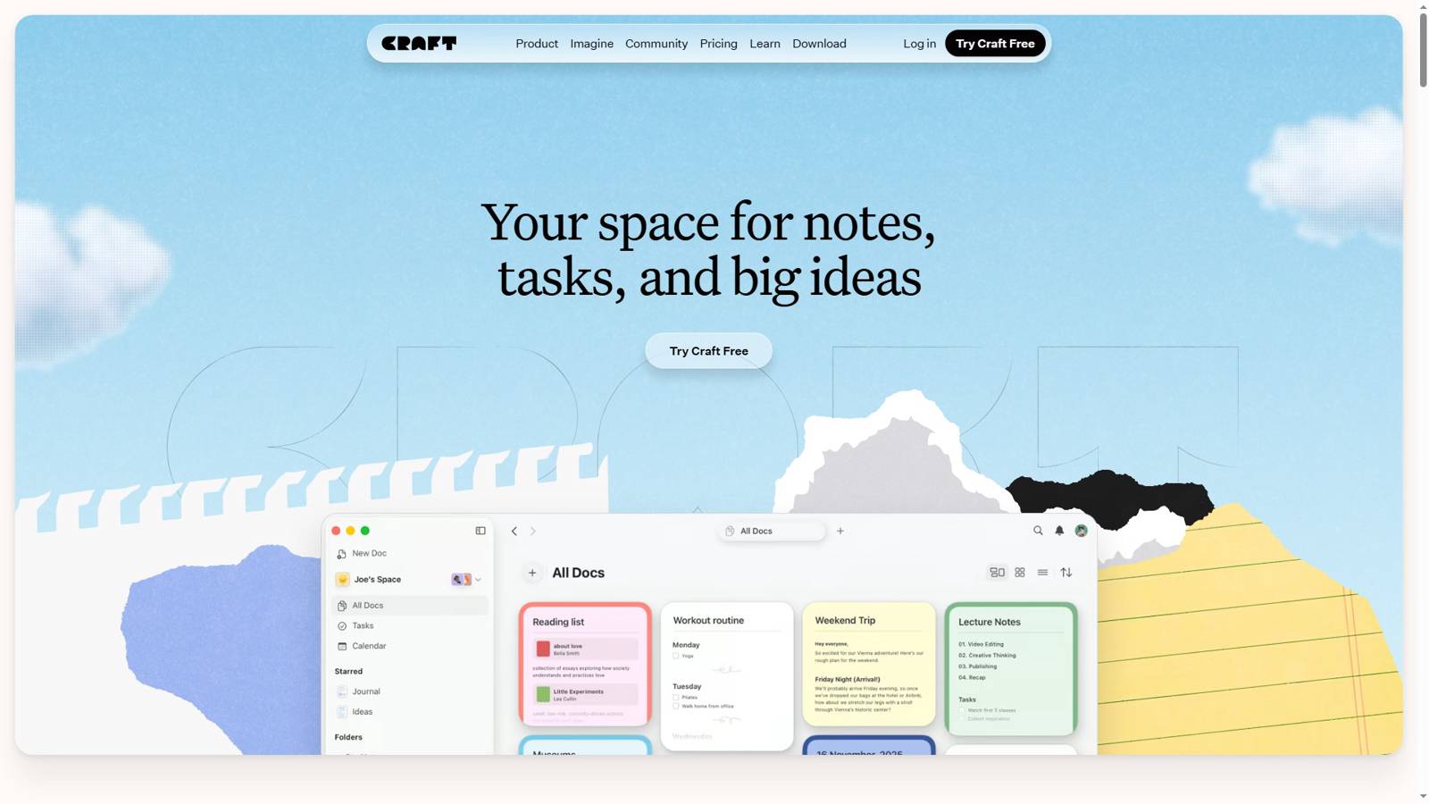 Craft AI Assistant 界面预览