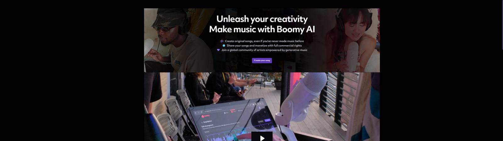 Boomy 界面预览