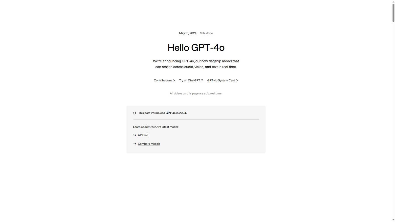 GPT-4o 界面预览