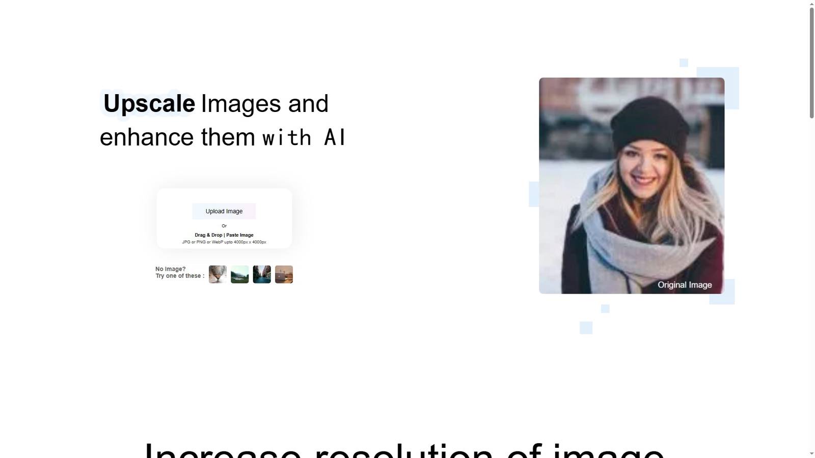 Upscalepics 界面预览