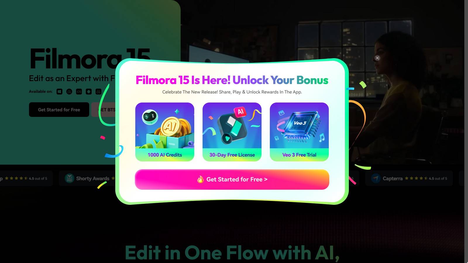 Filmora 界面预览