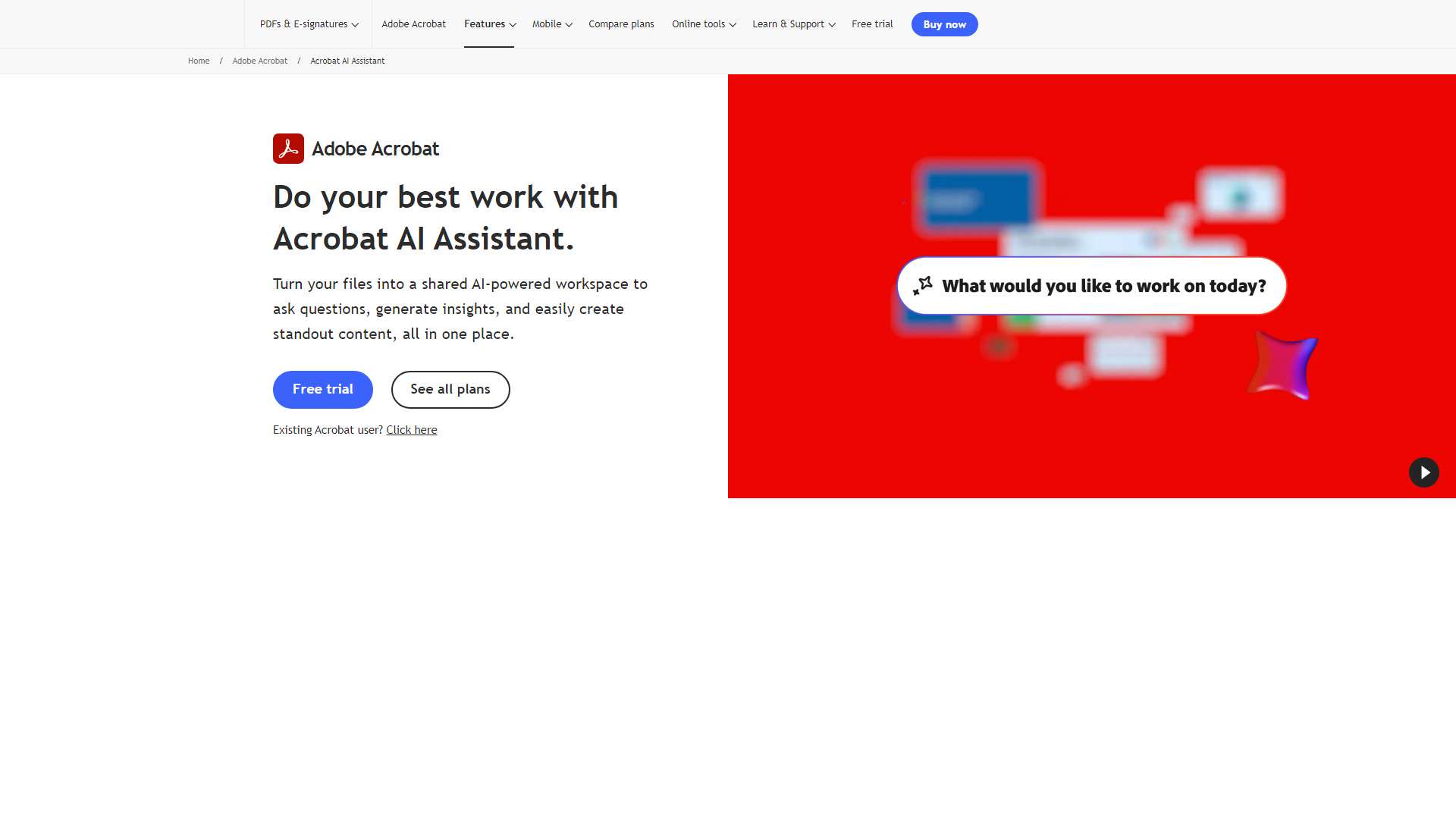Acrobat AI Assistant 界面预览