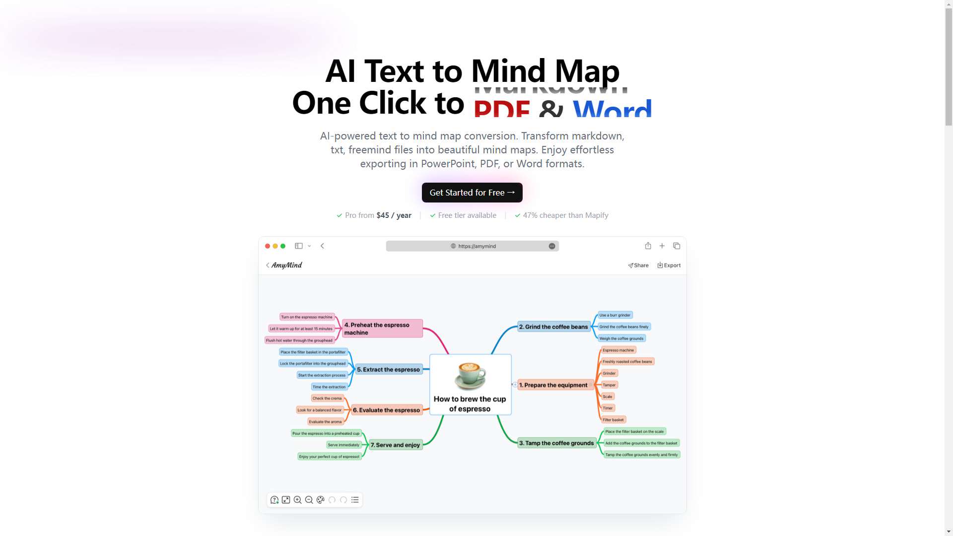 AmyMind 界面预览