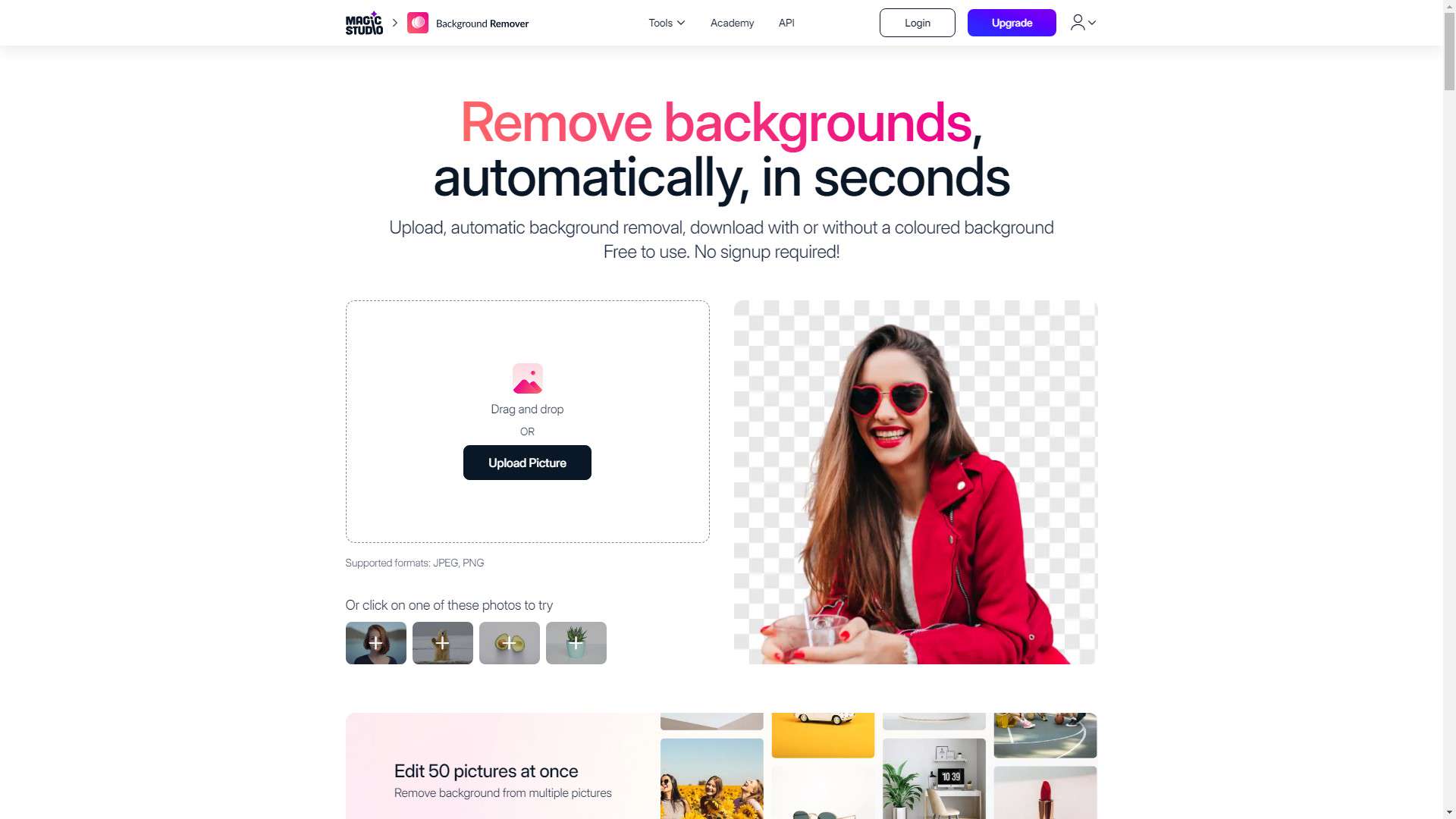 Background Eraser 界面预览