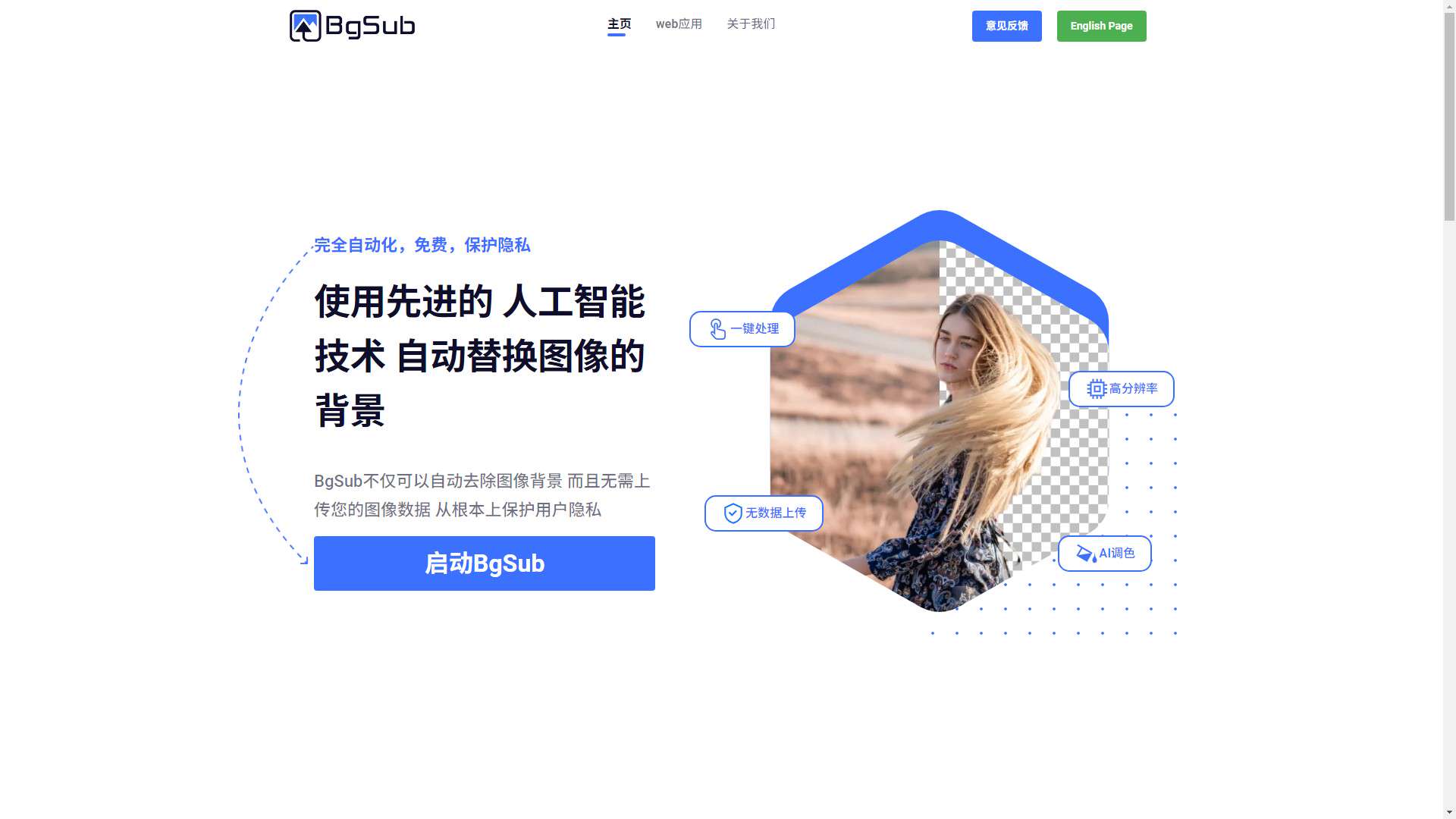 BgSub 界面预览