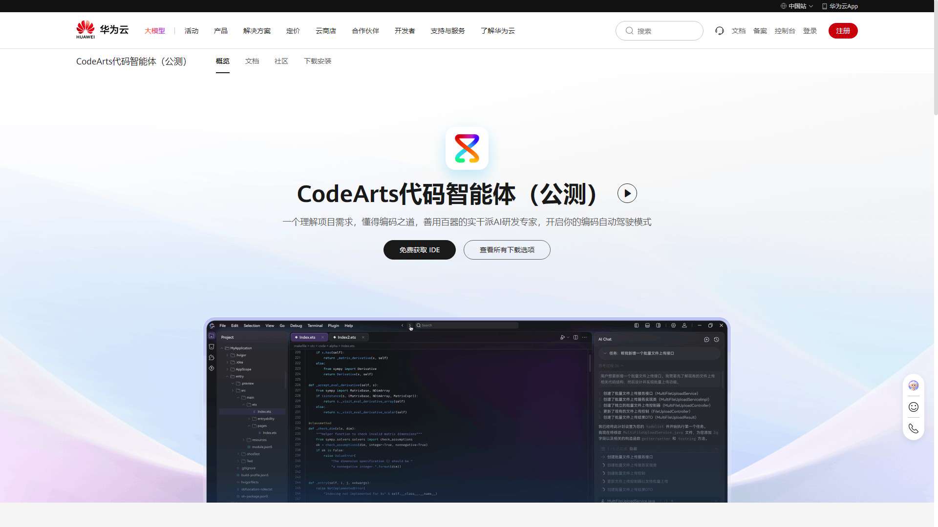 CodeArts Doer 界面预览
