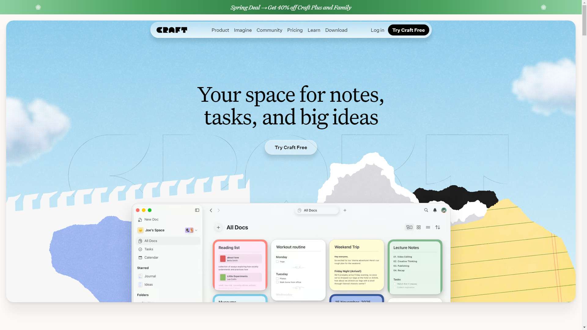 Craft AI Assistant 界面预览