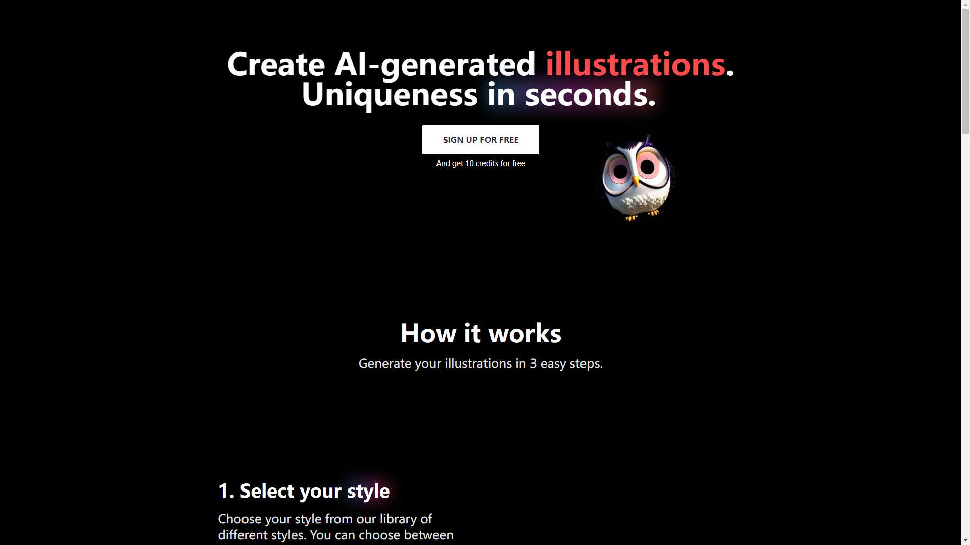 illostrationAI 界面预览