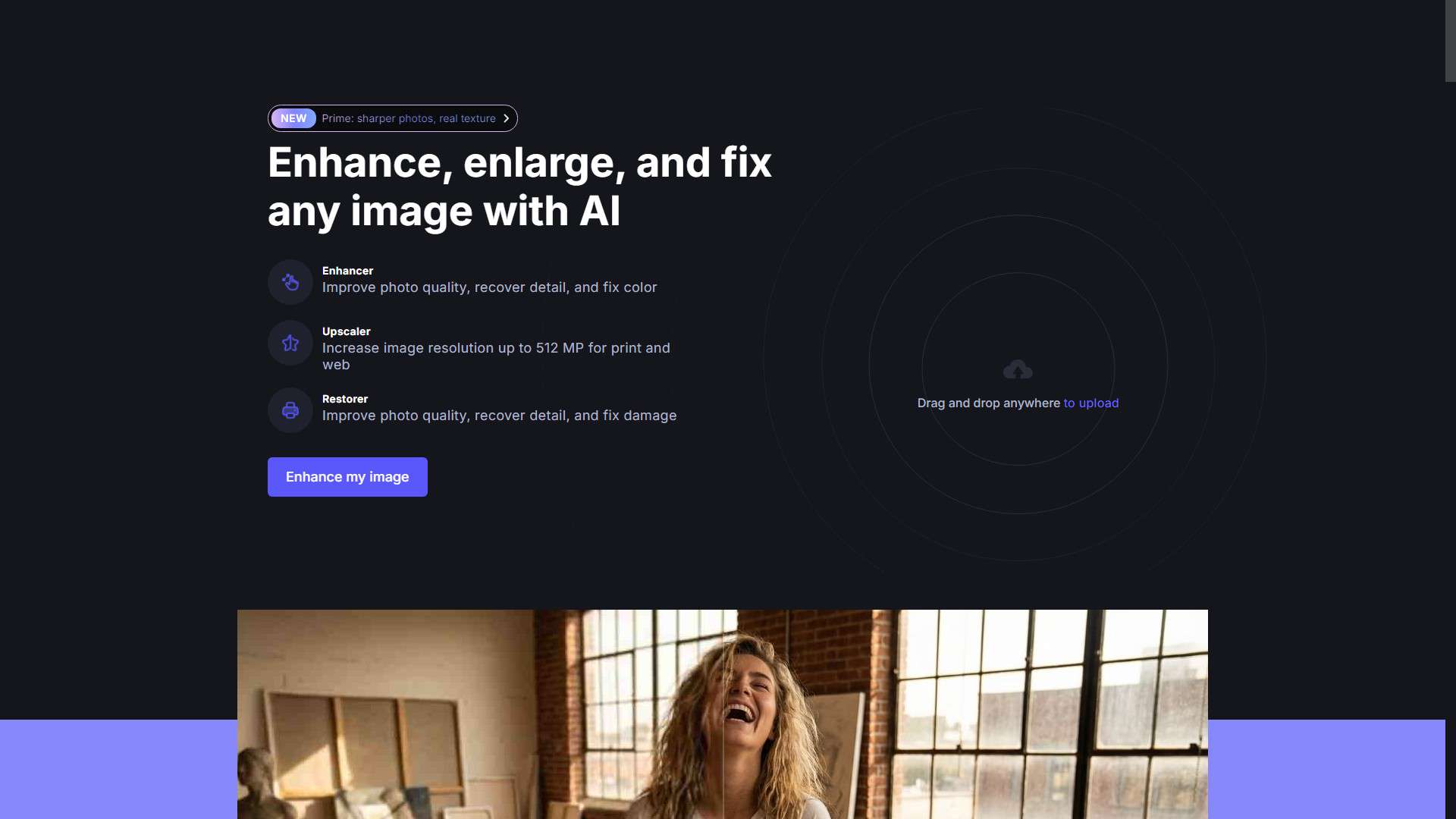 Let's Enhance 界面预览