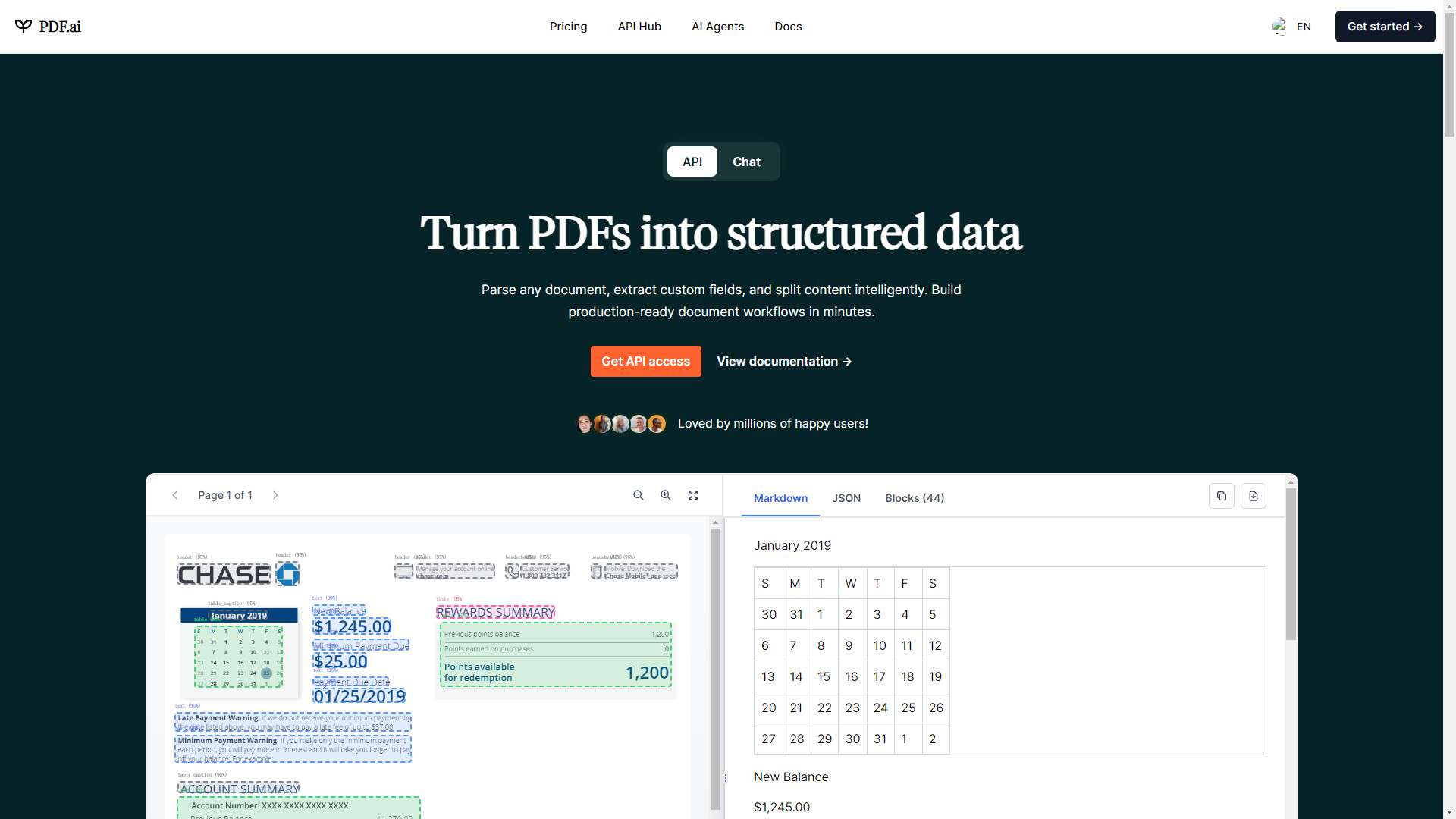 PDF.ai 界面预览