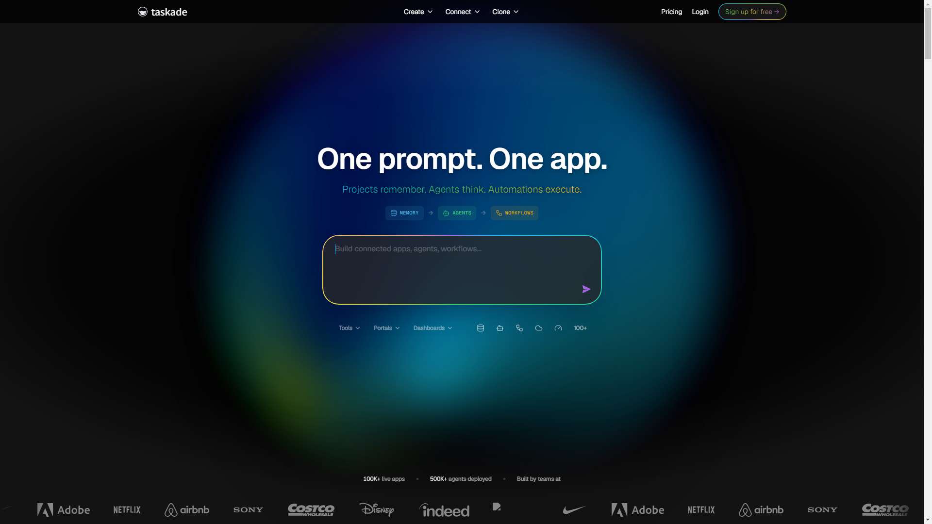 Taskade 界面预览